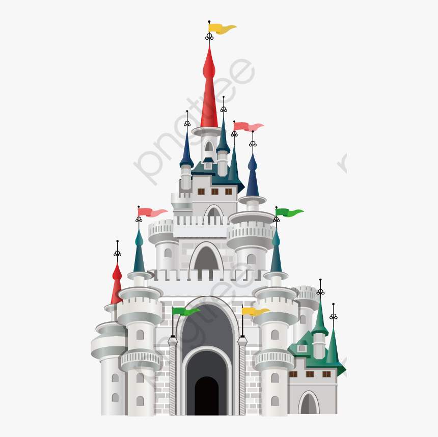 Disney Castle Png Watercolour - Disney Castle Illustration Png, Transparent Png, Free Download