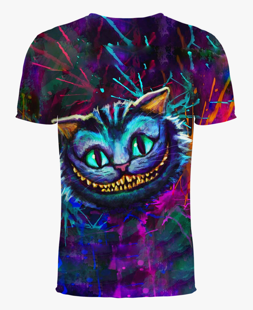 Cheshire Cat Alice In Wonderland 3d T-shirt - Cheshire Cat Dizzy Alice In Wonderland, HD Png Download, Free Download