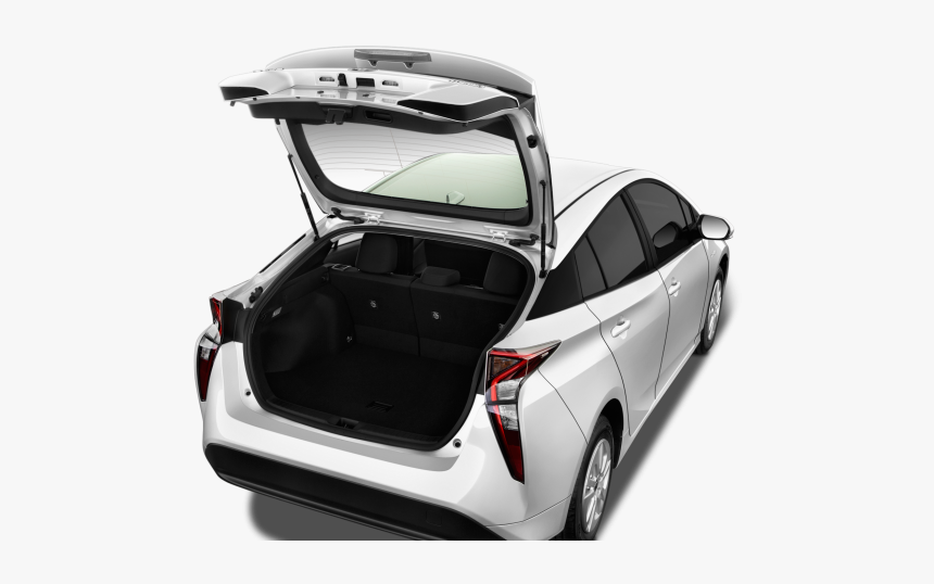 The Best Fuel Efficiency 2017 Toyota Prius - 2017 Toyota Prius Trunk, HD Png Download, Free Download