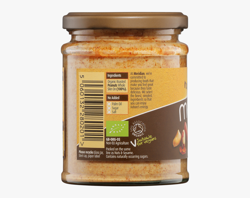 Meridian Peanut Butter Ingredients, HD Png Download, Free Download