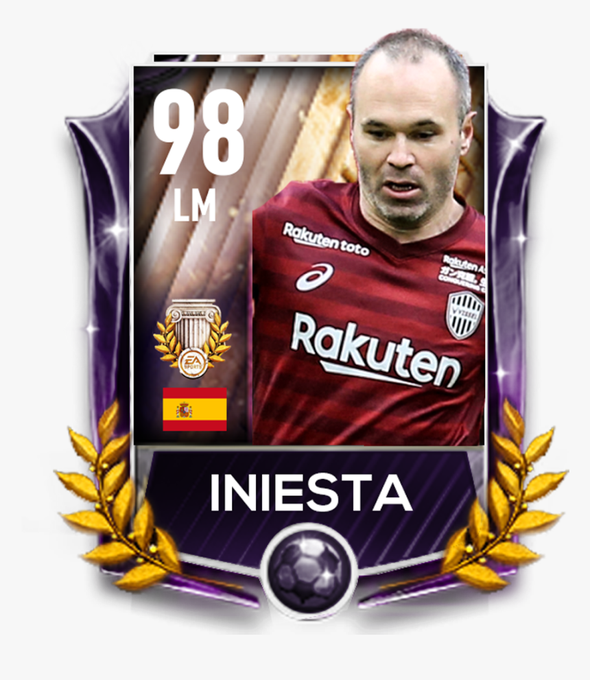 Iniesta Png, Transparent Png, Free Download