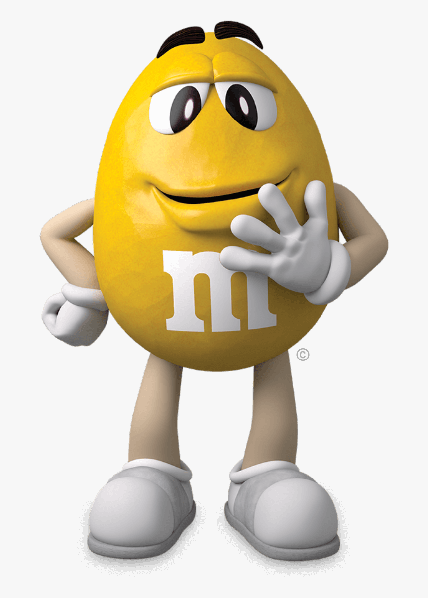 M& M' S Wiki Red And Yellow M&m Characters, HD Png Download kindpng