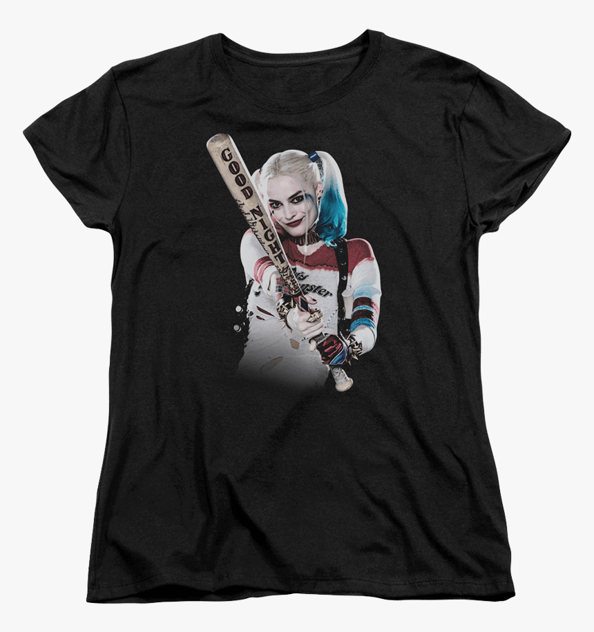 Suicide Squad Harley Bat At You Womens T-shirt - T Shirt Naruto Femme, HD Png Download, Free Download