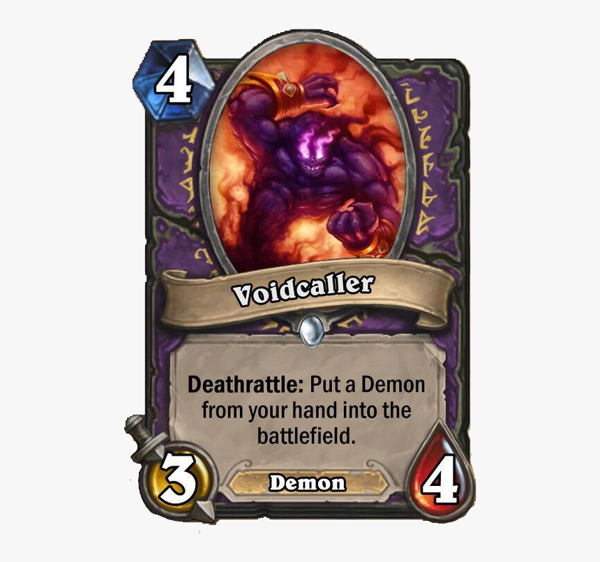 Voidcaller - Hearthstone Card, HD Png Download, Free Download