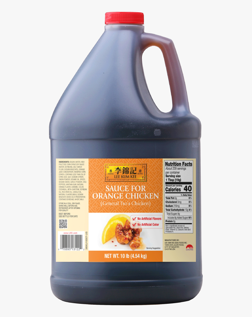 Mandarinorangechicken 4 54kg - Lee Kum Kee Orange Chicken Sauce, HD Png Download, Free Download