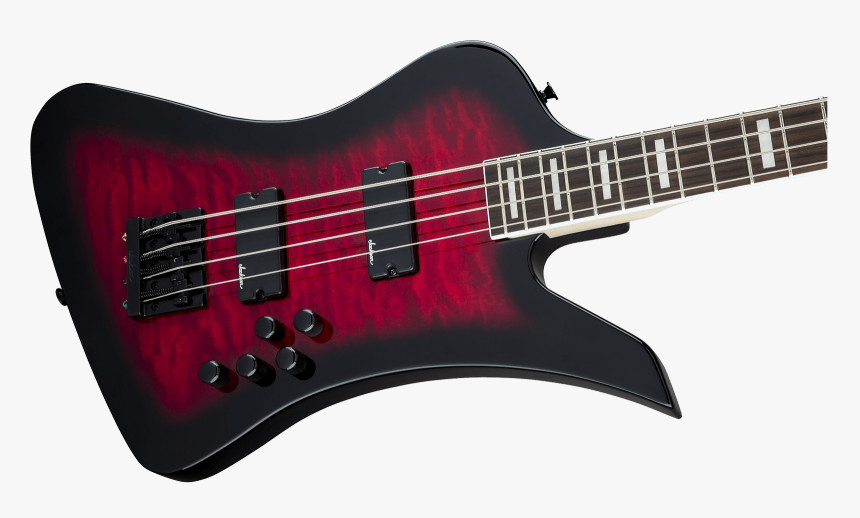 New Jackson Js Series Kelly Bird Iv Js3q Rosewood Board - Jackson Js2 Kelly Bird Bass, HD Png Download, Free Download