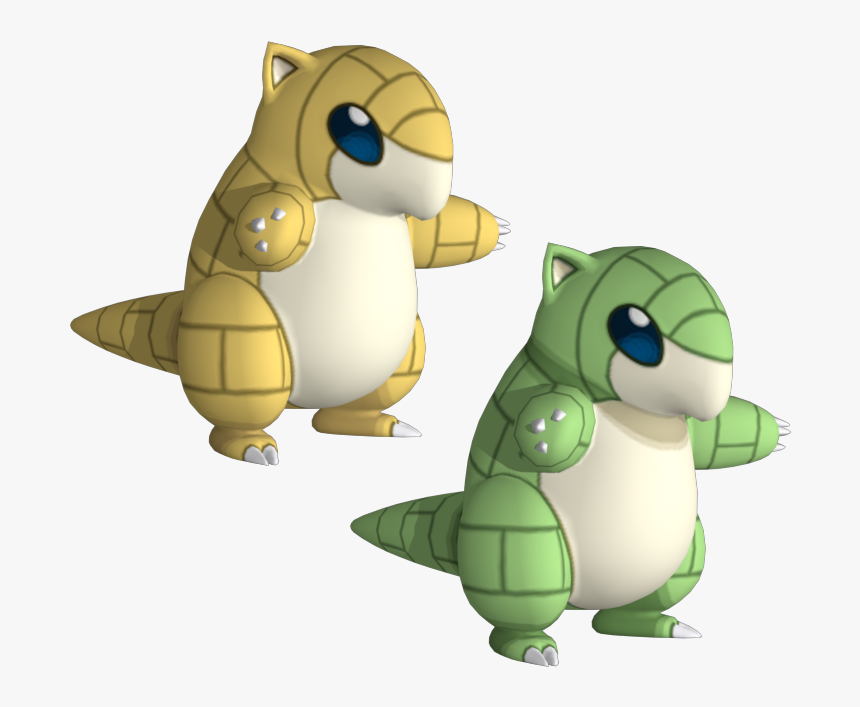 Download Zip Archive - Sandshrew 3d Model, HD Png Download, Free Download