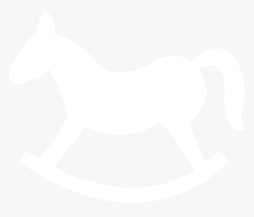 Rocking Horse White - Easy To Draw Rocking Horse, HD Png Download, Free Download