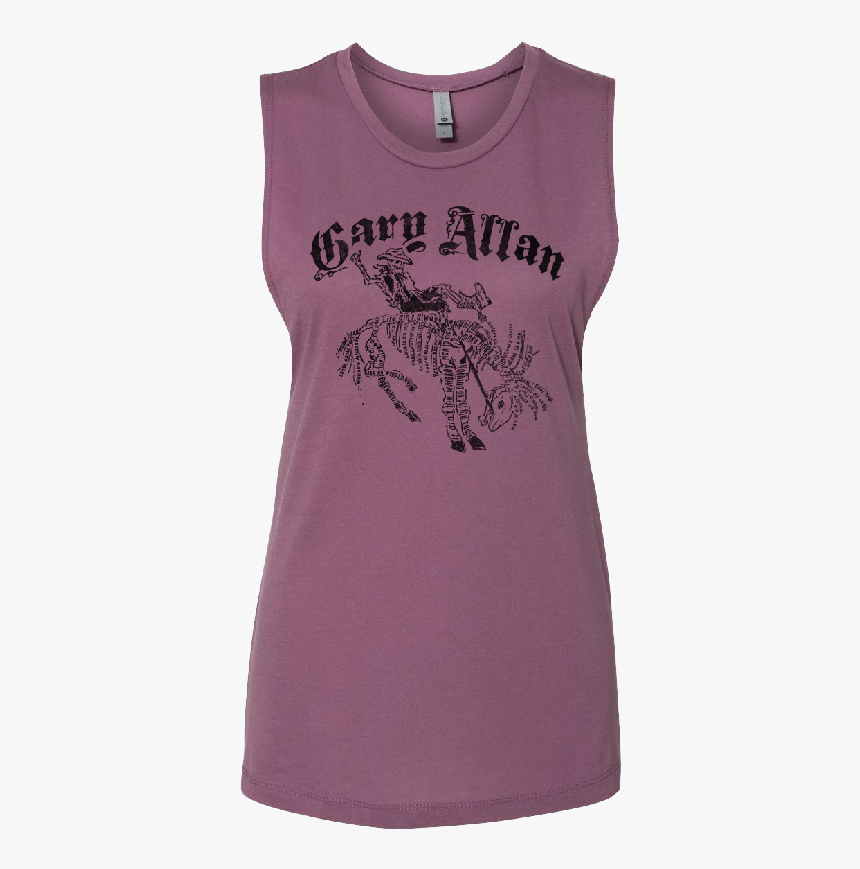 Gary Allan Ladies Purple Muscle Tank"
 Title="gary - Active Tank, HD Png Download, Free Download