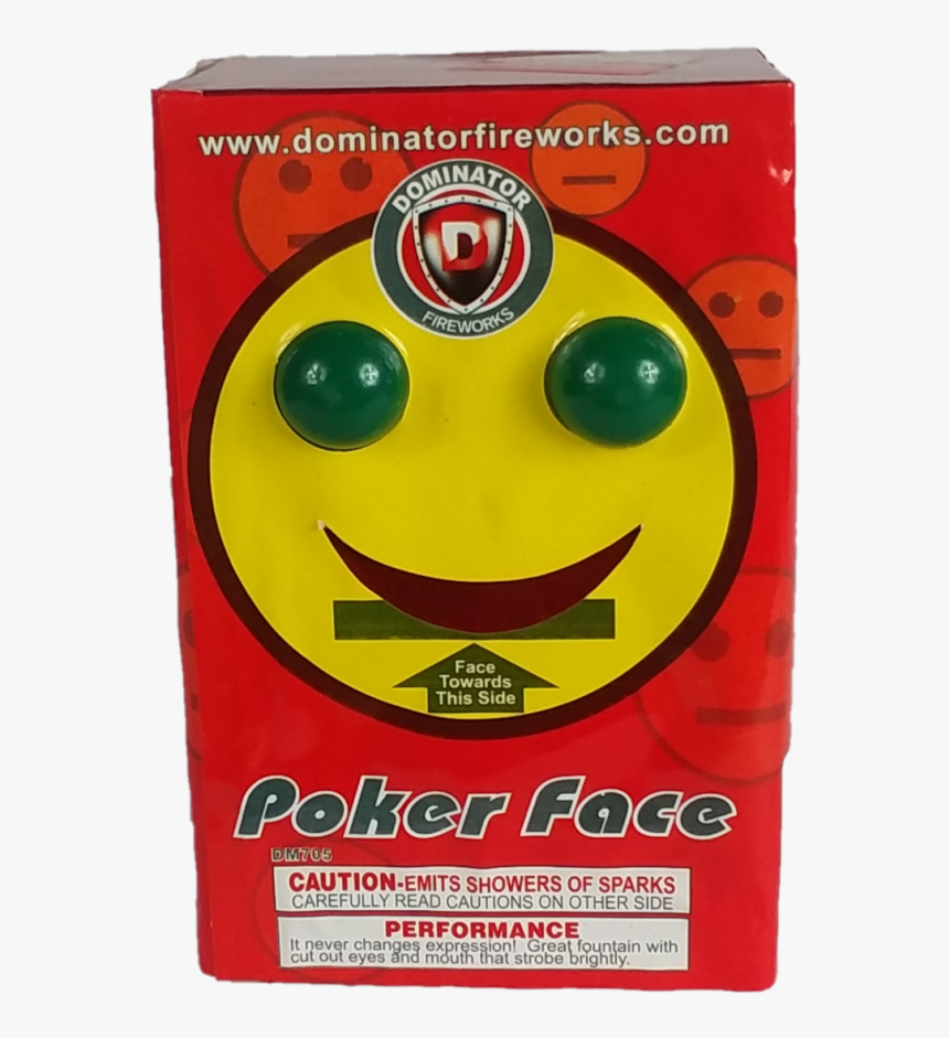 Dm705 Poker Face - Smiley, HD Png Download, Free Download