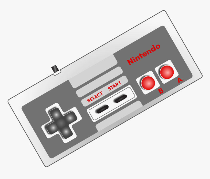 Nintendo Entertainment System - Game Controller, HD Png Download, Free Download