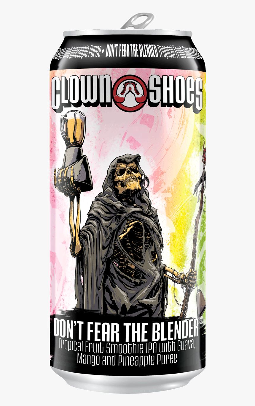 Transparent Fear - Clown Shoes Don T Fear The Blender, HD Png Download, Free Download