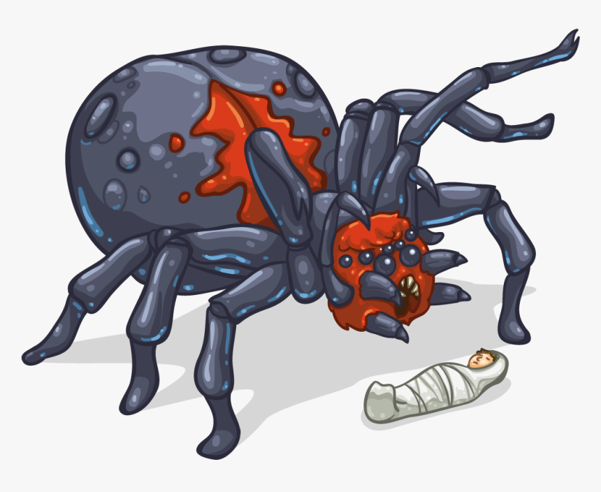 Giant Spider Cartoon, HD Png Download, Free Download