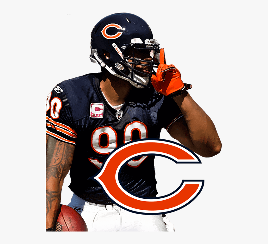 Julius Peppers Chicago Bears, HD Png Download, Free Download