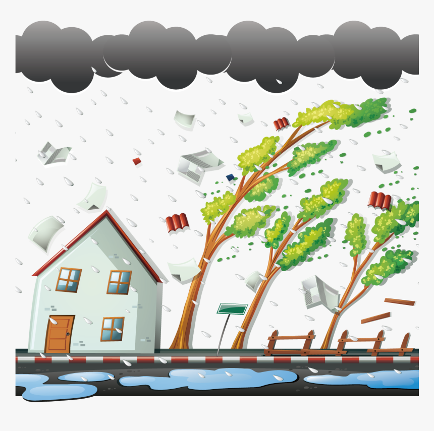 Transparent Wind Clipart Png - Typhoon Clipart, Png Download, Free Download