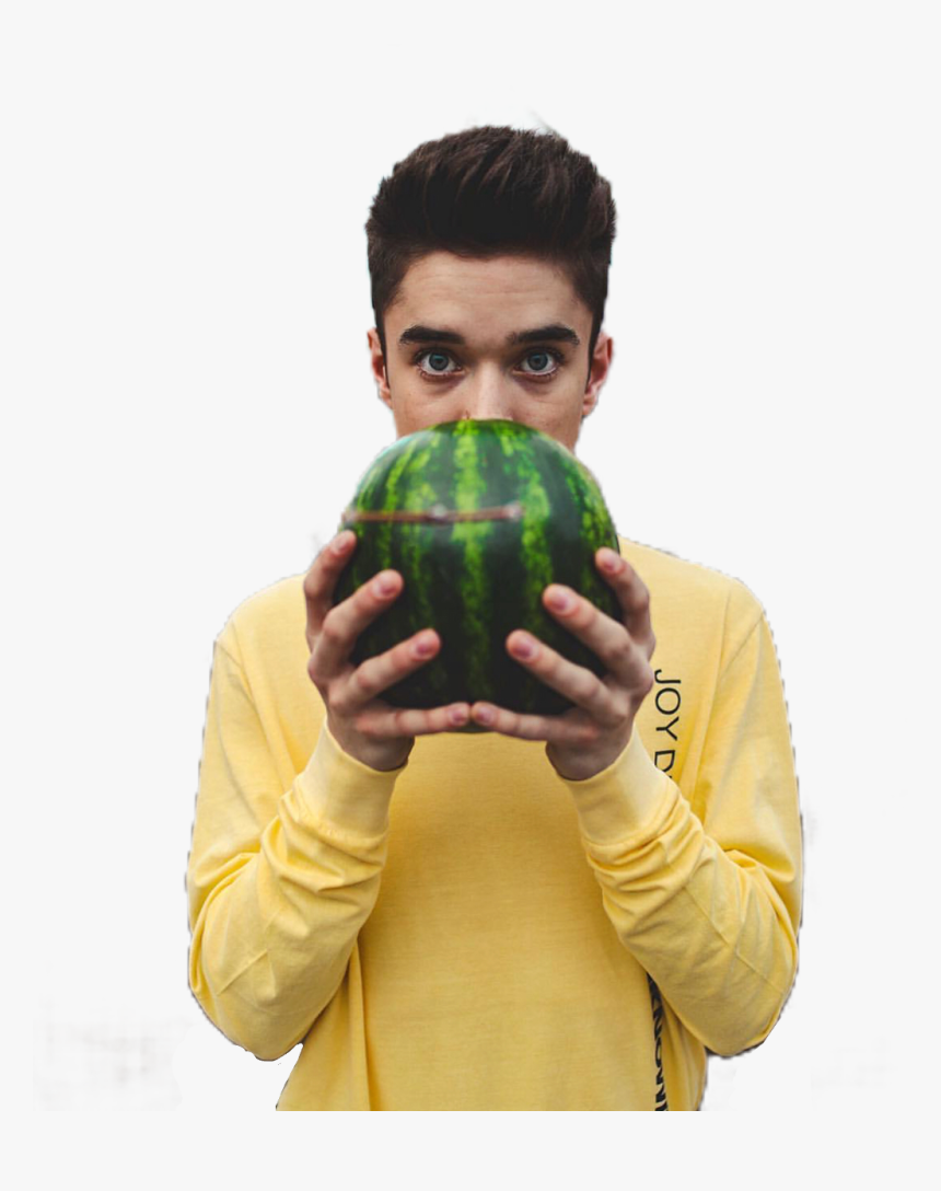 Danielseavey Seavey Daniel Freetoedit , Png Download - Daniel Seavey With Watermelon, Transparent Png, Free Download