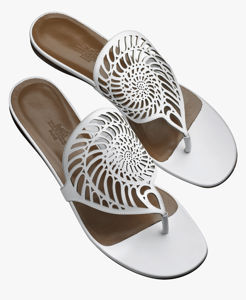 Hermès Kaki Sandals In Calfskin, £510"
 Itemprop="contenturl"
 - Flip-flops, HD Png Download, Free Download