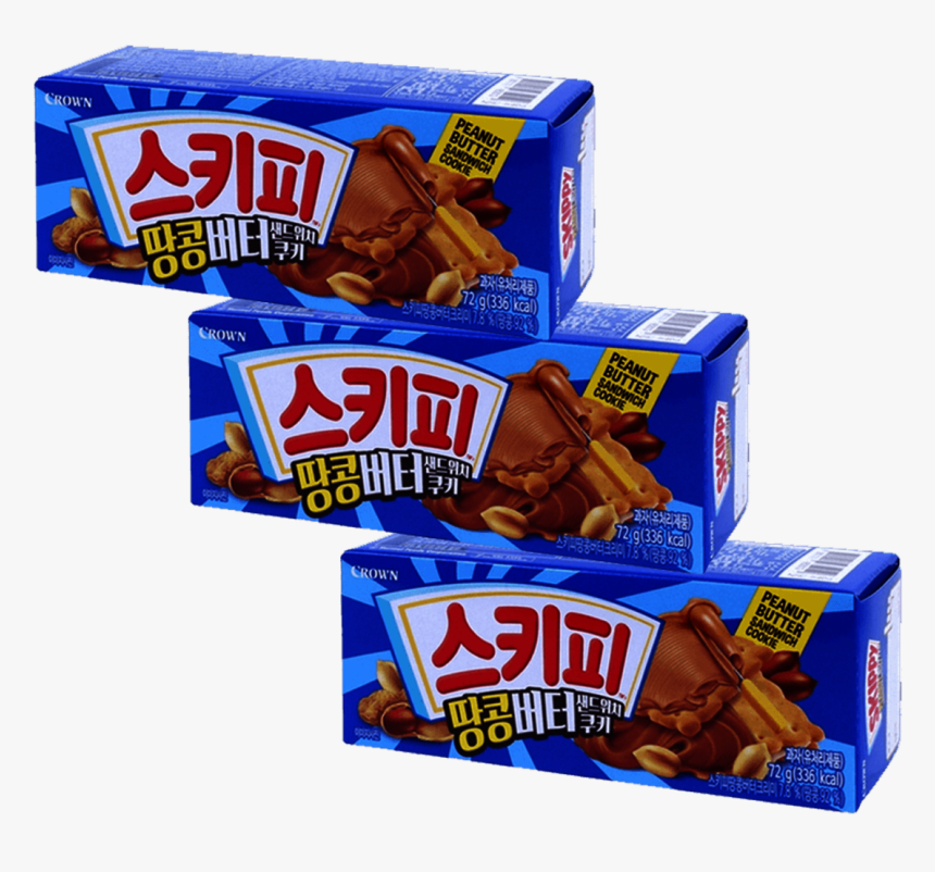 Crown Skippy Peanut Butter Cookie 72g X - Snack, HD Png Download, Free Download