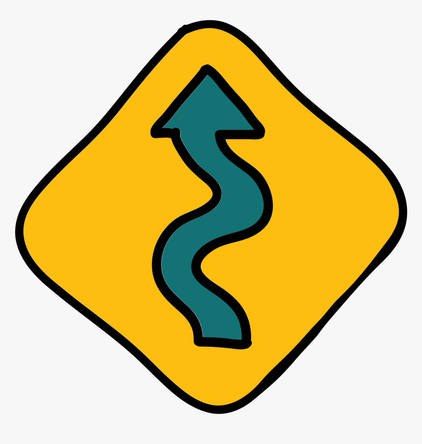 Svg Royalty Free Download Wavy Free Download Png And Transparent Background Road Signs Png Download Kindpng