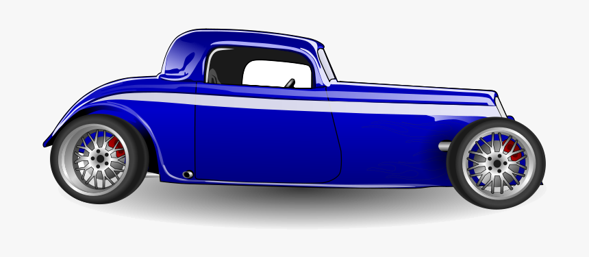 Hot Rod Free Clipart Gustavorezende Transparent Png - Hot Rod Car Clipart, Png Download, Free Download