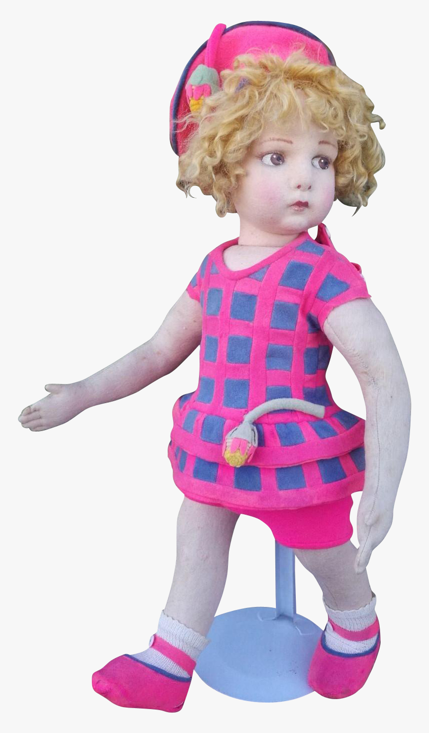 Large Italian Lenci Doll , Series 109 , With Very Pretty - Blond, HD Png Download, Free Download