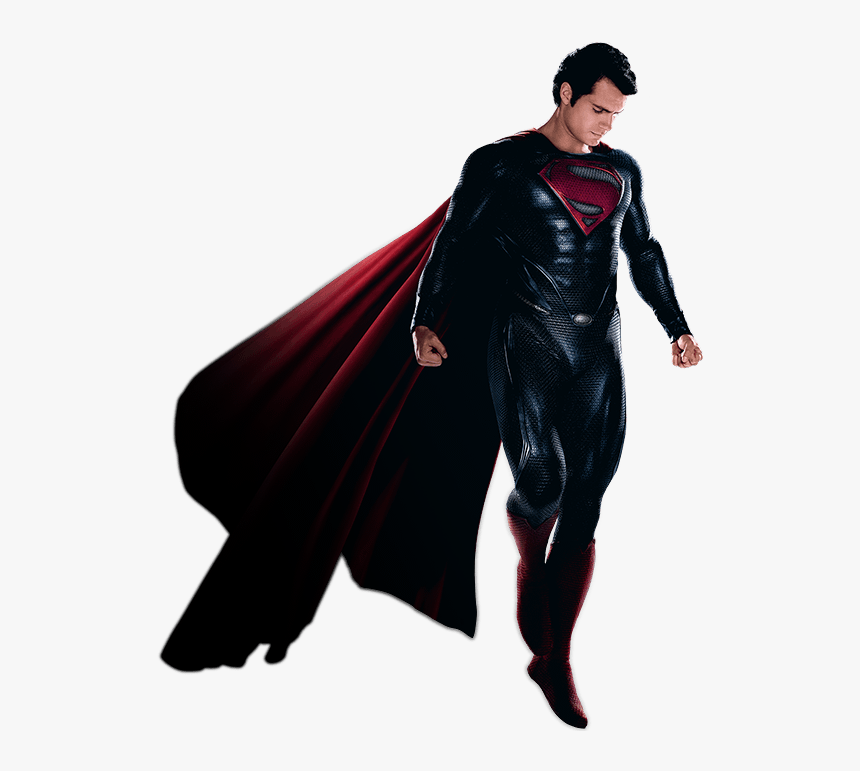 Superman - Man Of Steel White Background, HD Png Download - kindpng