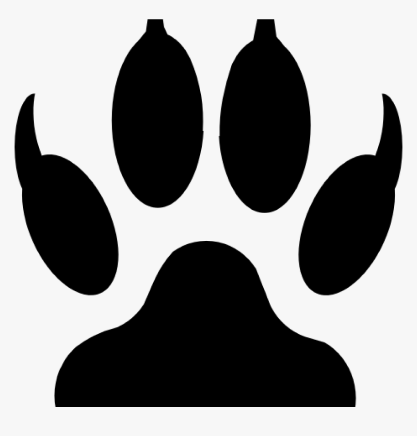 Bear Paw Clip Art Grizzly Bear Paw Print Clipart Clipart Tiger Paw Svg Hd Png Download Kindpng