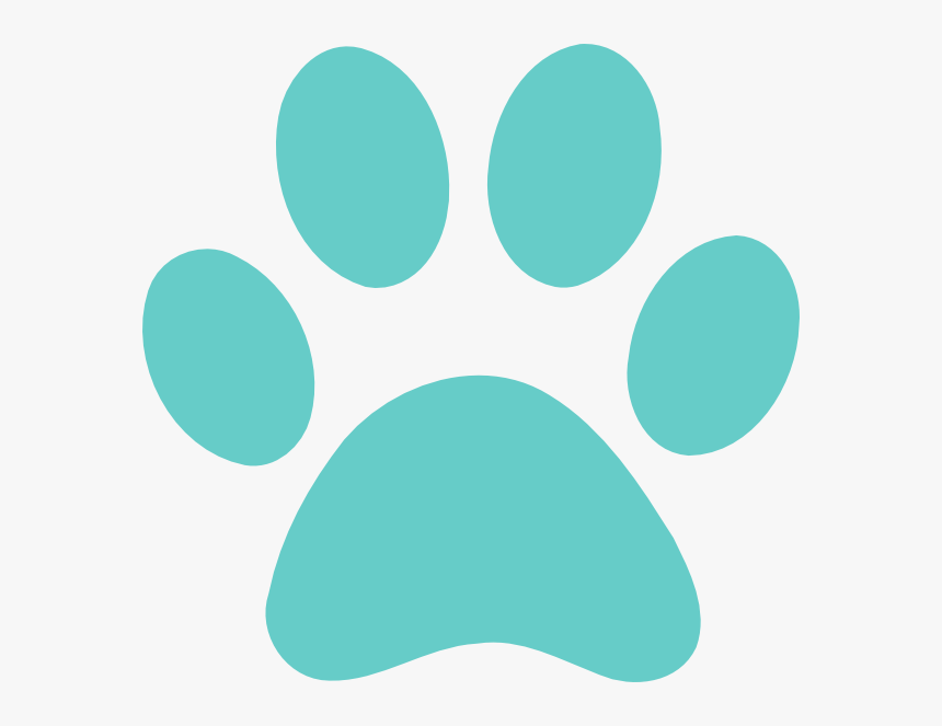 Purple Cat Paw Print, HD Png Download - kindpng