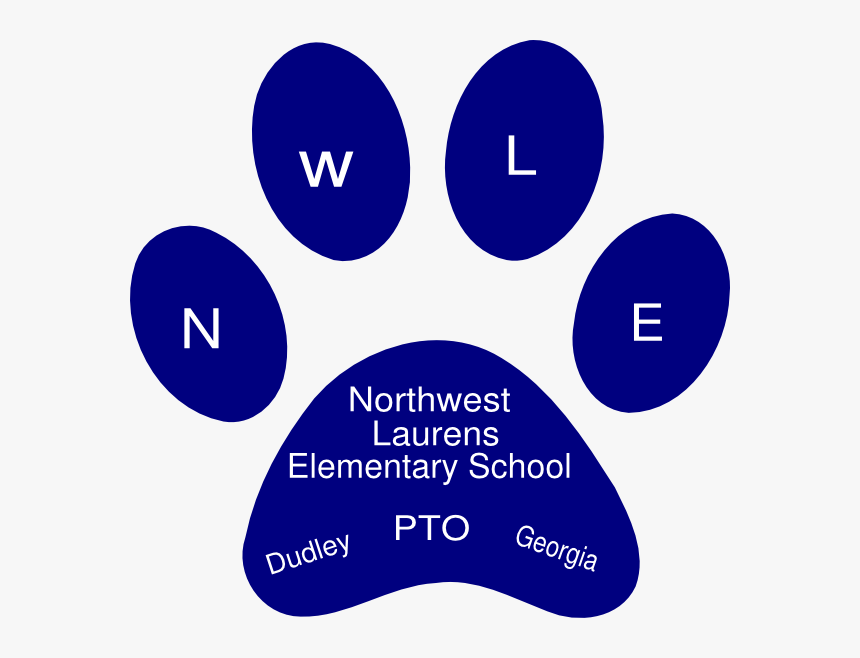 Nwle Paw Print Svg Clip Arts - Circle, HD Png Download, Free Download