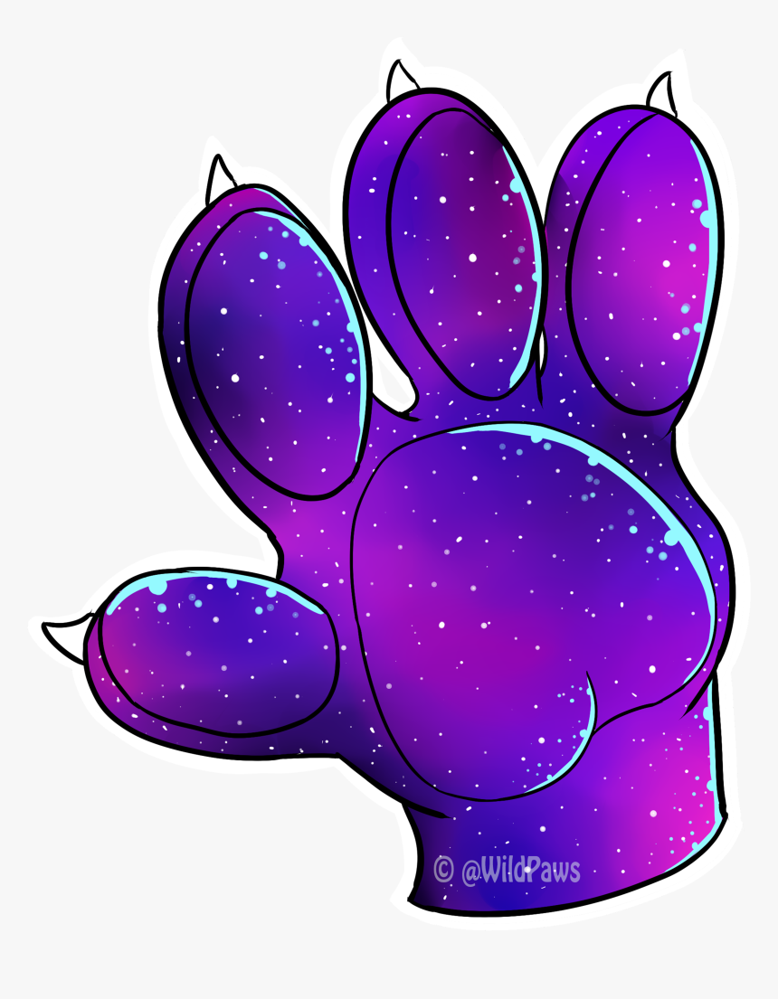 Furry Pride Wm Tshirt - Furry Paw Transparent, HD Png Download, Free Download