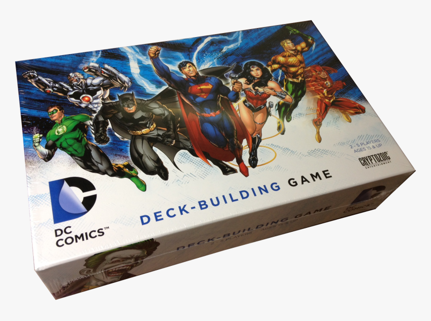 Dc Comics Deck-building Game - Action Figure, HD Png Download, Free Download