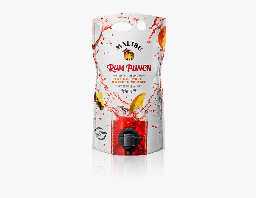 Malibu Mixed Drink Pouches, HD Png Download, Free Download