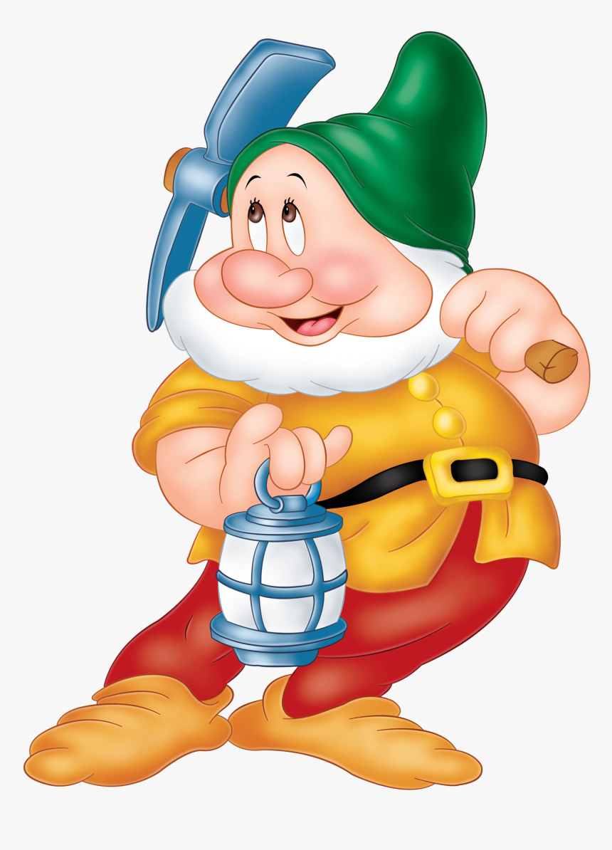 Snow White Sneezy Dwarf - Snow White Dwarfs Png, Transparent Png, Free Download