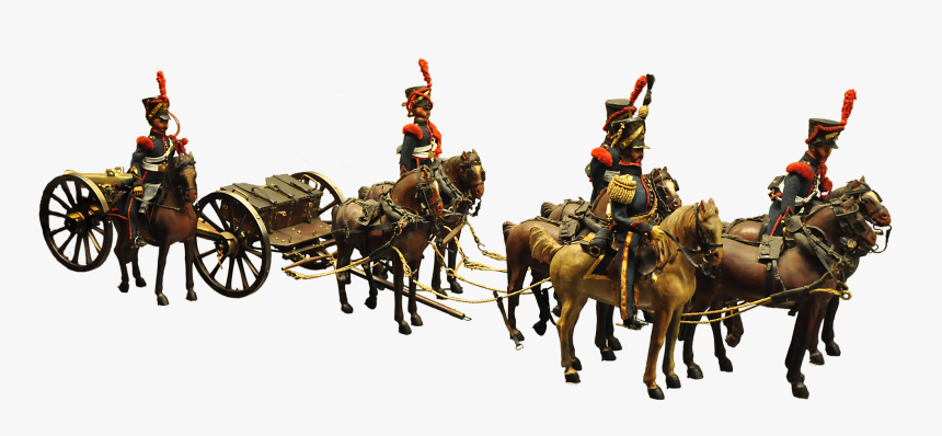 Horse-drawn Howitzer Train - Horse Train Png, Transparent Png, Free Download