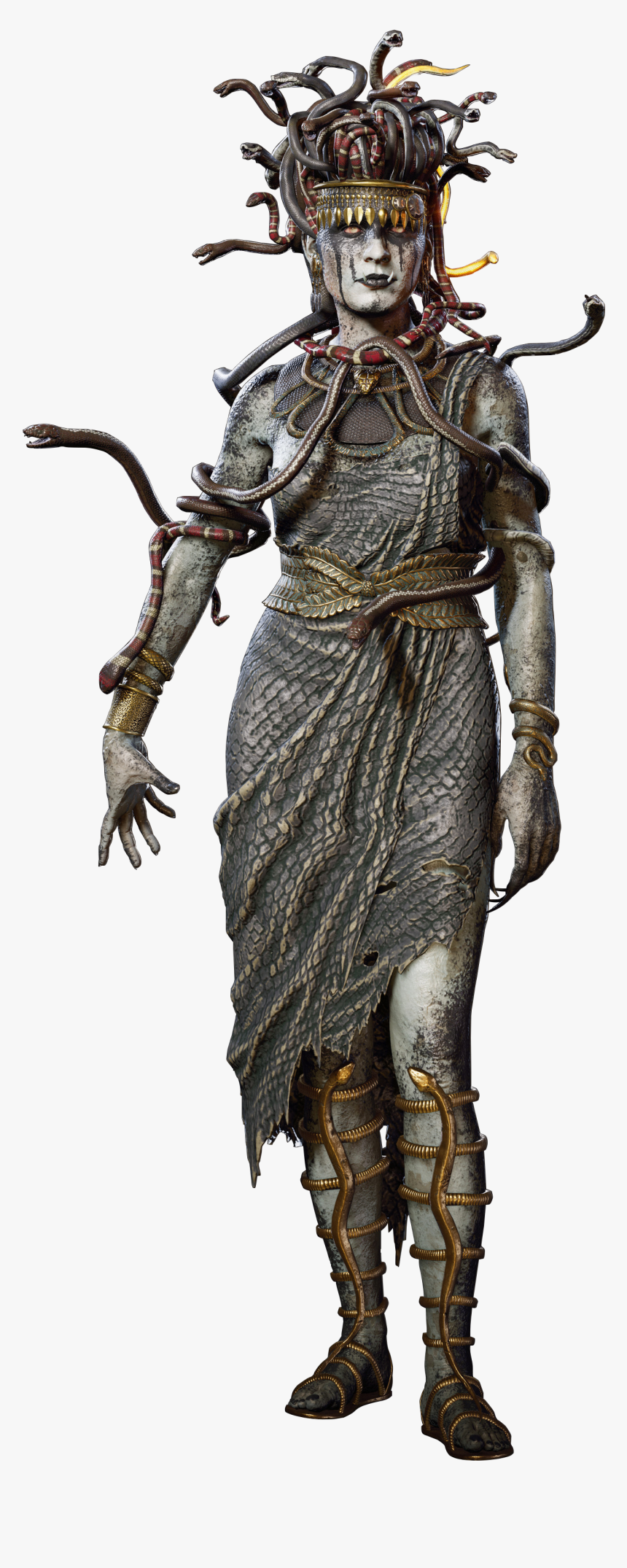 Acod Medusa Render - Medusa Assassin's Creed Odyssey, HD Png Download, Free Download