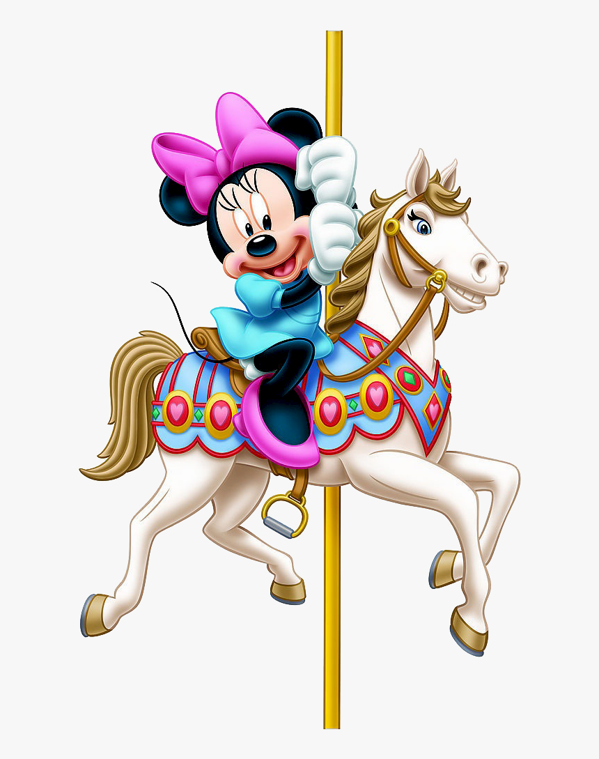 minnie mouse and horse toy