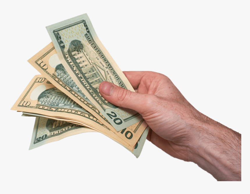 Money In Hand Png, Transparent Png, Free Download
