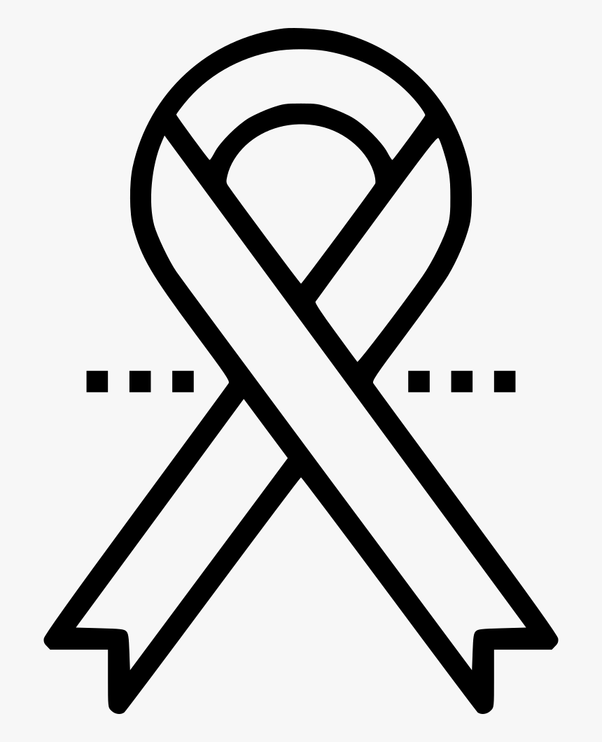 Hiv Ribbon - Draw A Hockey Stick, HD Png Download, Free Download