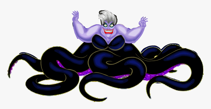 Ursula Little Mermaid Clipart - Ursula Little Mermaid Png, Transparent Png, Free Download