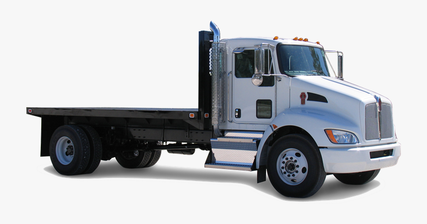 Pcht 163b Platform Body Kenworth T370 Front - Truck Cargo Platform, HD Png Download, Free Download