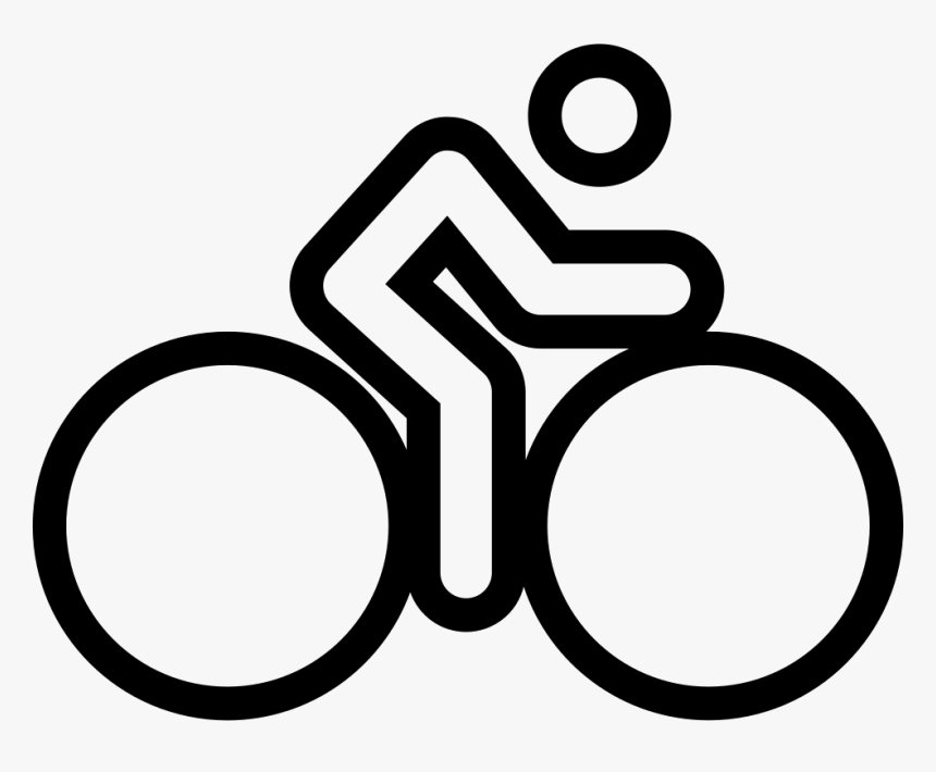 Man Riding A Bike - Homem Andando De Bicicleta Png, Transparent Png, Free Download