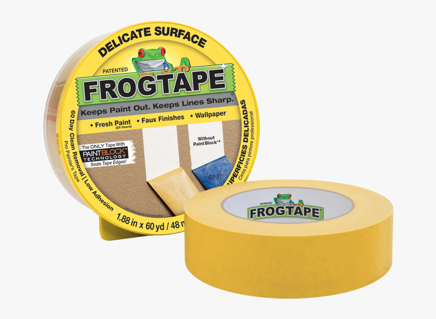 Frogtape® Delicate Surface Painter"s Tape - Frogtape Delicate Surface, HD Png Download, Free Download