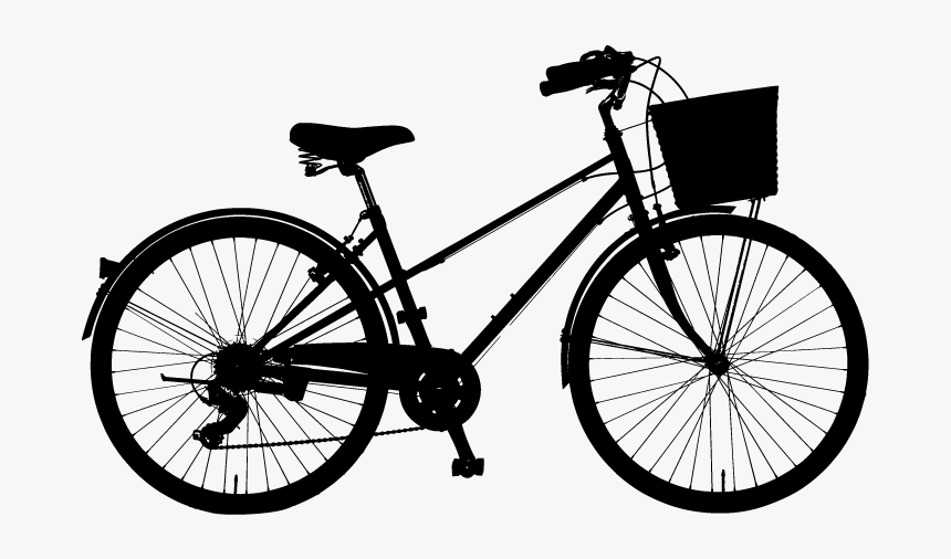 Bicycle Cycling Silhouette Clip Art - Rebel With A Kickstand, HD Png Download, Free Download