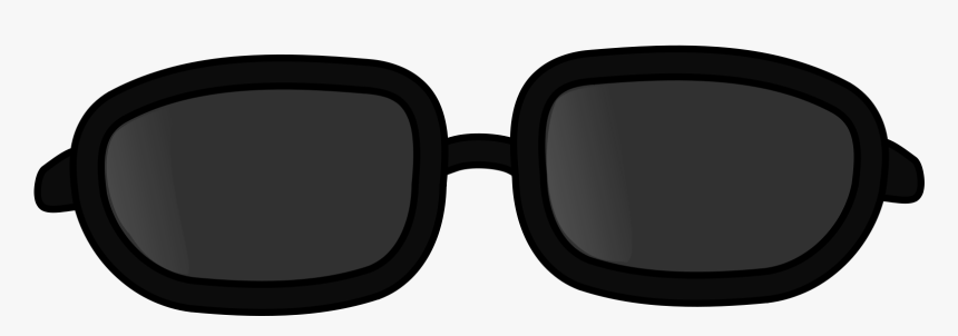 Sunglass Svg Transparent - Sunglass Clipart Black And White, HD Png Download, Free Download