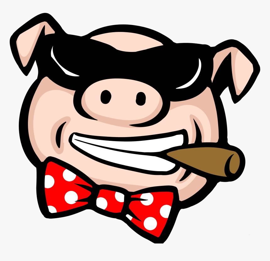 Gangster Pig, HD Png Download, Free Download