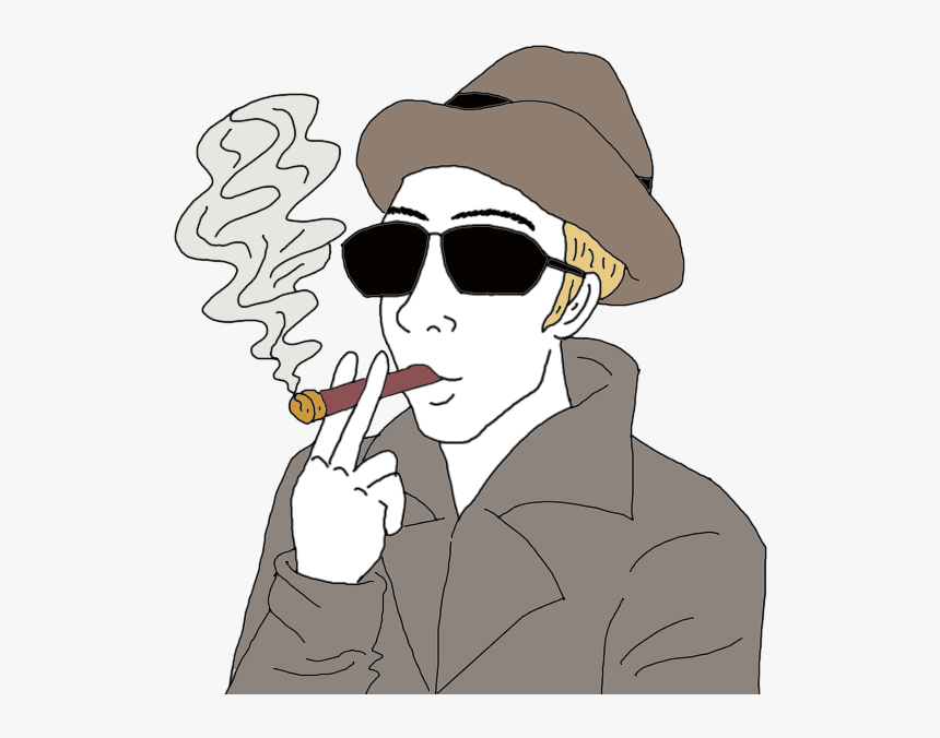 Cigar - Cartoon, HD Png Download, Free Download