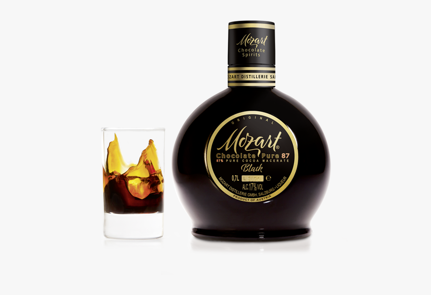 Black Mozart Chocolate Liqeur - Black Mozart Chocolate Liqueur, HD Png Download, Free Download