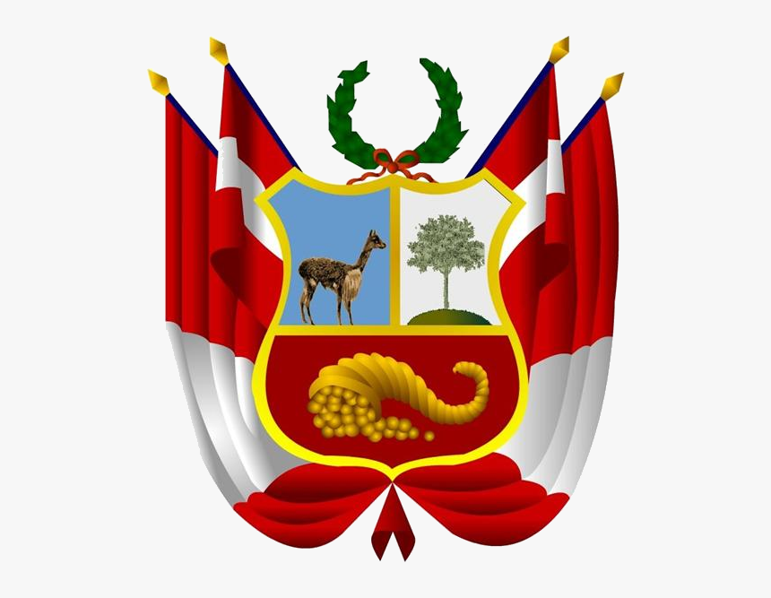 Escudo Nacional Del Peru - Peru Coat Of Arms, HD Png Download, Free Download