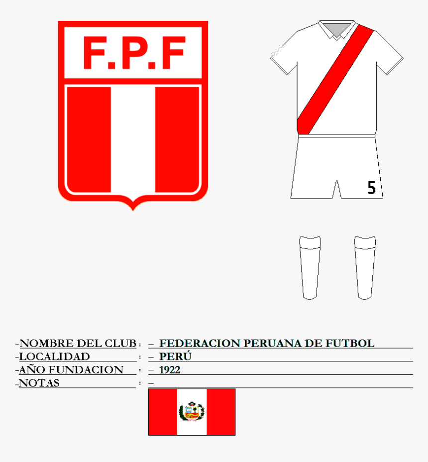 Federação Peruana De Futebol, HD Png Download, Free Download