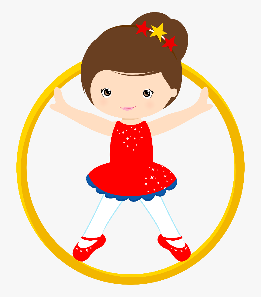 Arquivo Dos Álbuns Circus Clown, Circus Carnival Party, - Circus Girl Clipart, HD Png Download, Free Download